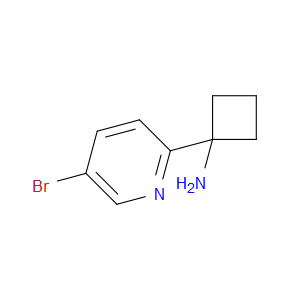 1-(5-BROMOPYRIDIN-2-YL)CYCLOBUTAN-1-AMINE - Click Image to Close