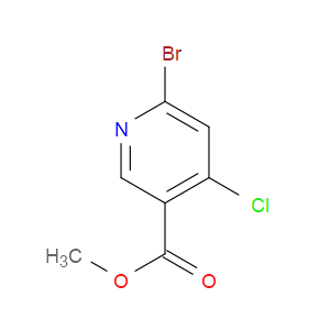 METHYL 6-BROMO-4-CHLORONICOTINATE - Click Image to Close