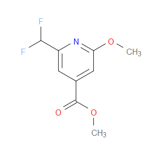 METHYL 2-(DIFLUOROMETHYL)-6-METHOXYISONICOTINATE