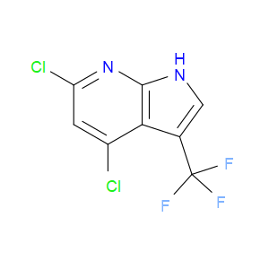 4,6-DICHLORO-3-(TRIFLUOROMETHYL)-1H-PYRROLO[2,3-B]PYRIDINE