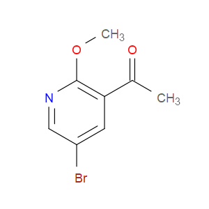 1-(5-BROMO-2-METHOXYPYRIDIN-3-YL)ETHANONE