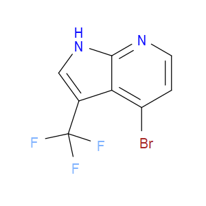 4-BROMO-3-(TRIFLUOROMETHYL)-1H-PYRROLO[2,3-B]PYRIDINE