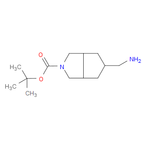 TERT-BUTYL 5-(AMINOMETHYL)HEXAHYDROCYCLOPENTA[C]PYRROLE-2(1H)-CARBOXYLATE