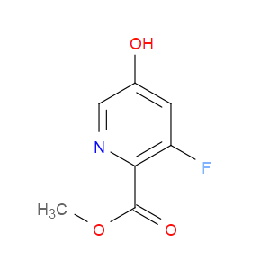 METHYL 3-FLUORO-5-HYDROXYPYRIDINE-2-CARBOXYLATE