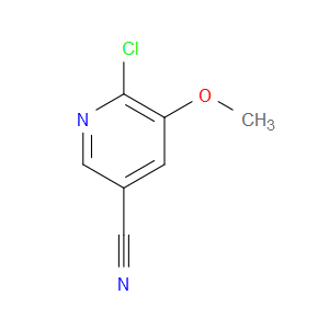 6-CHLORO-5-METHOXYNICOTINONITRILE - Click Image to Close