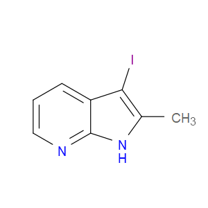 3-IODO-2-METHYL-1H-PYRROLO[2,3-B]PYRIDINE