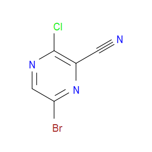 6-BROMO-3-CHLOROPYRAZINE-2-CARBONITRILE