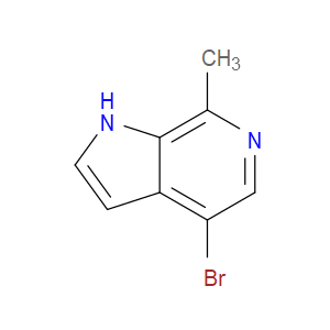 4-BROMO-7-METHYL-1H-PYRROLO[2,3-C]PYRIDINE