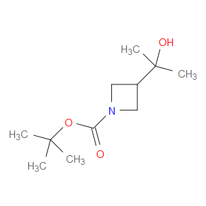 TERT-BUTYL 3-(2-HYDROXYPROPAN-2-YL)AZETIDINE-1-CARBOXYLATE - Click Image to Close