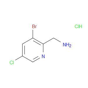 (3-BROMO-5-CHLOROPYRIDIN-2-YL)METHANAMINE HYDROCHLORIDE