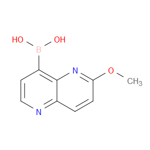 (6-METHOXY-1,5-NAPHTHYRIDIN-4-YL)BORONIC ACID