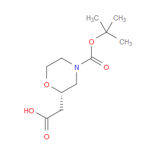 (S)-2-(4-(TERT-BUTOXYCARBONYL)MORPHOLIN-2-YL)ACETIC ACID - Click Image to Close