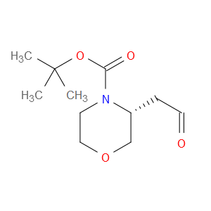 (R)-N-BOC-3-(2-OXO-ETHYL)-MORPHOLINE