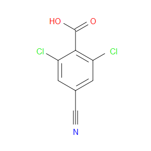 2,6-DICHLORO-4-CYANOBENZOIC ACID