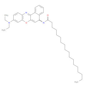 3-Octadecanoylimino-7-(diethylamino)-1,2-benzophenoxazine - Click Image to Close