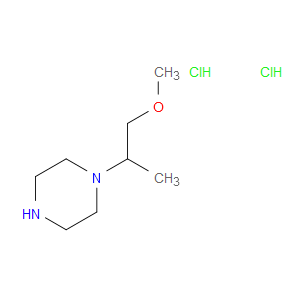 1-(1-METHOXYPROPAN-2-YL)PIPERAZINE DIHYDROCHLORIDE - Click Image to Close