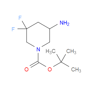 TERT-BUTYL 5-AMINO-3,3-DIFLUOROPIPERIDINE-1-CARBOXYLATE - Click Image to Close