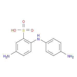 5-AMINO-2-[(4-AMINOPHENYL)AMINO]BENZENESULFONIC ACID