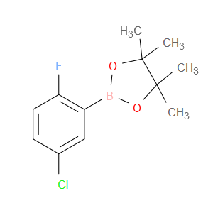 2-(5-CHLORO-2-FLUOROPHENYL)-4,4,5,5-TETRAMETHYL-1,3,2-DIOXABOROLANE
