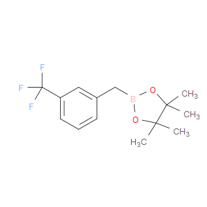 4,4,5,5-TETRAMETHYL-2-(3-(TRIFLUOROMETHYL)BENZYL)-1,3,2-DIOXABOROLANE