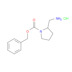 BENZYL 2-(AMINOMETHYL)PYRROLIDINE-1-CARBOXYLATE HYDROCHLORIDE - Click Image to Close
