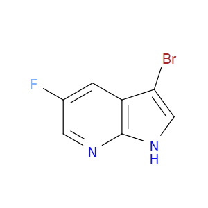 3-BROMO-5-FLUORO-1H-PYRROLO[2,3-B]PYRIDINE
