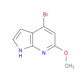 4-BROMO-6-METHOXY-1H-PYRROLO[2,3-B]PYRIDINE - Click Image to Close