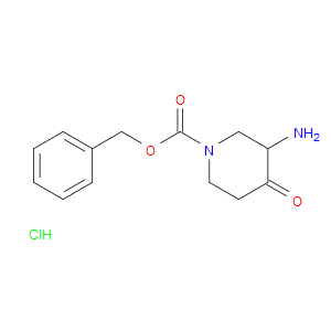 BENZYL 3-AMINO-4-OXOPIPERIDINE-1-CARBOXYLATE HYDROCHLORIDE