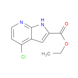 ETHYL 4-CHLORO-1H-PYRROLO[2,3-B]PYRIDINE-2-CARBOXYLATE