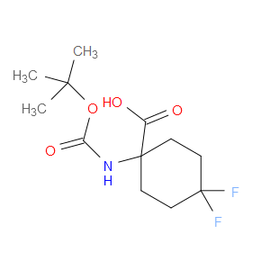 1-TERT-BUTOXYCARBONYLAMINO-4,4-DIFLUORO-CYCLOHEXANECARBOXYLIC ACID