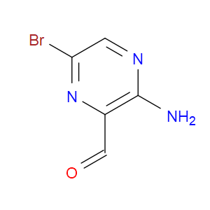 3-AMINO-6-BROMOPYRAZINE-2-CARBALDEHYDE