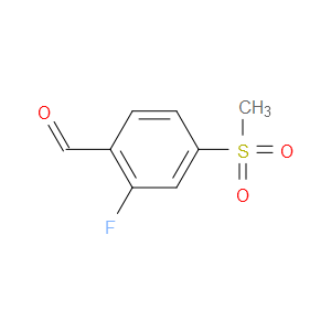 2-FLUORO-4-(METHYLSULFONYL)BENZALDEHYDE - Click Image to Close