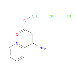 METHYL 3-AMINO-3-(PYRIDIN-2-YL)PROPANOATE DIHYDROCHLORIDE