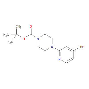 TERT-BUTYL 4-(4-BROMOPYRIDIN-2-YL)PIPERAZINE-1-CARBOXYLATE