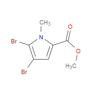 METHYL 4,5-DIBROMO-1-METHYLPYRROLE-2-CARBOXYLATE - Click Image to Close