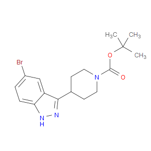 TERT-BUTYL 4-(5-BROMO-1H-INDAZOL-3-YL)PIPERIDINE-1-CARBOXYLATE