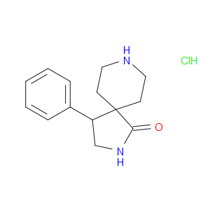 4-PHENYL-2,8-DIAZASPIRO[4.5]DECAN-1-ONE HYDROCHLORIDE - Click Image to Close