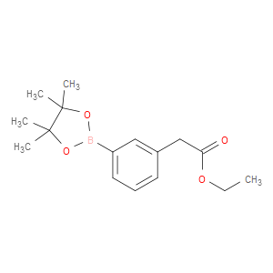 ETHYL 2-(3-(4,4,5,5-TETRAMETHYL-1,3,2-DIOXABOROLAN-2-YL)PHENYL)ACETATE