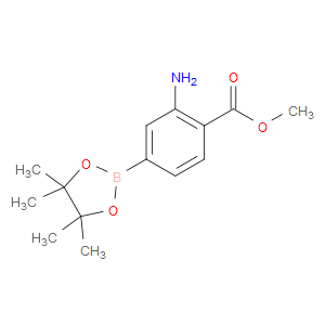 METHYL 2-AMINO-4-(4,4,5,5-TETRAMETHYL-1,3,2-DIOXABOROLAN-2-YL)BENZOATE