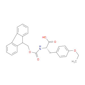 (S)-2-((((9H-FLUOREN-9-YL)METHOXY)CARBONYL)AMINO)-3-(4-ETHOXYPHENYL)PROPANOIC ACID - Click Image to Close