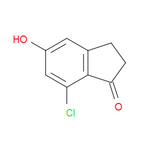 7-CHLORO-5-HYDROXY-2,3-DIHYDRO-1H-INDEN-1-ONE - Click Image to Close