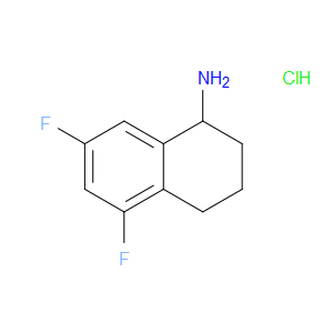 5,7-DIFLUORO-1,2,3,4-TETRAHYDRONAPHTHALEN-1-AMINE HYDROCHLORIDE