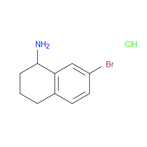 7-BROMO-1,2,3,4-TETRAHYDRONAPHTHALEN-1-AMINE HYDROCHLORIDE