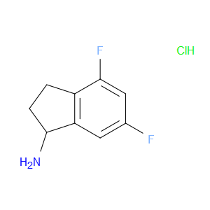 4,6-DIFLUORO-2,3-DIHYDRO-1H-INDEN-1-AMINE HYDROCHLORIDE - Click Image to Close