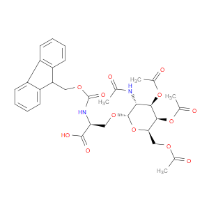 N-ALPHA-FMOC-O-BETA-(2-ACETAMIDO-2-DEOXY-3,4,6-TRI-O-ACETYL-ALPHA-D-GALACTOPYRANOSYL)-L-SERINE