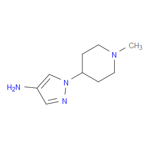 1-(1-METHYLPIPERIDIN-4-YL)-1H-PYRAZOL-4-AMINE