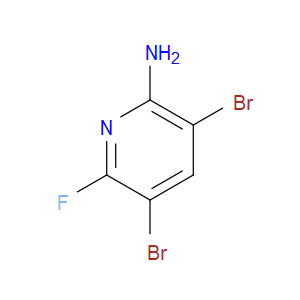 3,5-DIBROMO-6-FLUOROPYRIDIN-2-AMINE