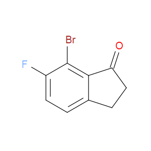 7-BROMO-6-FLUORO-2,3-DIHYDRO-1H-INDEN-1-ONE
