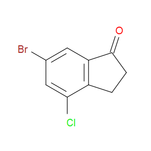 6-BROMO-4-CHLORO-2,3-DIHYDRO-1H-INDEN-1-ONE