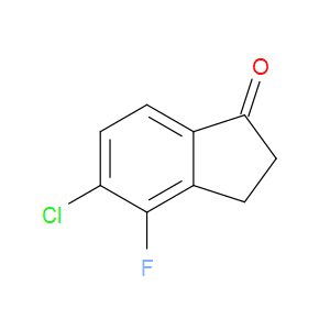 5-CHLORO-4-FLUORO-2,3-DIHYDRO-1H-INDEN-1-ONE - Click Image to Close